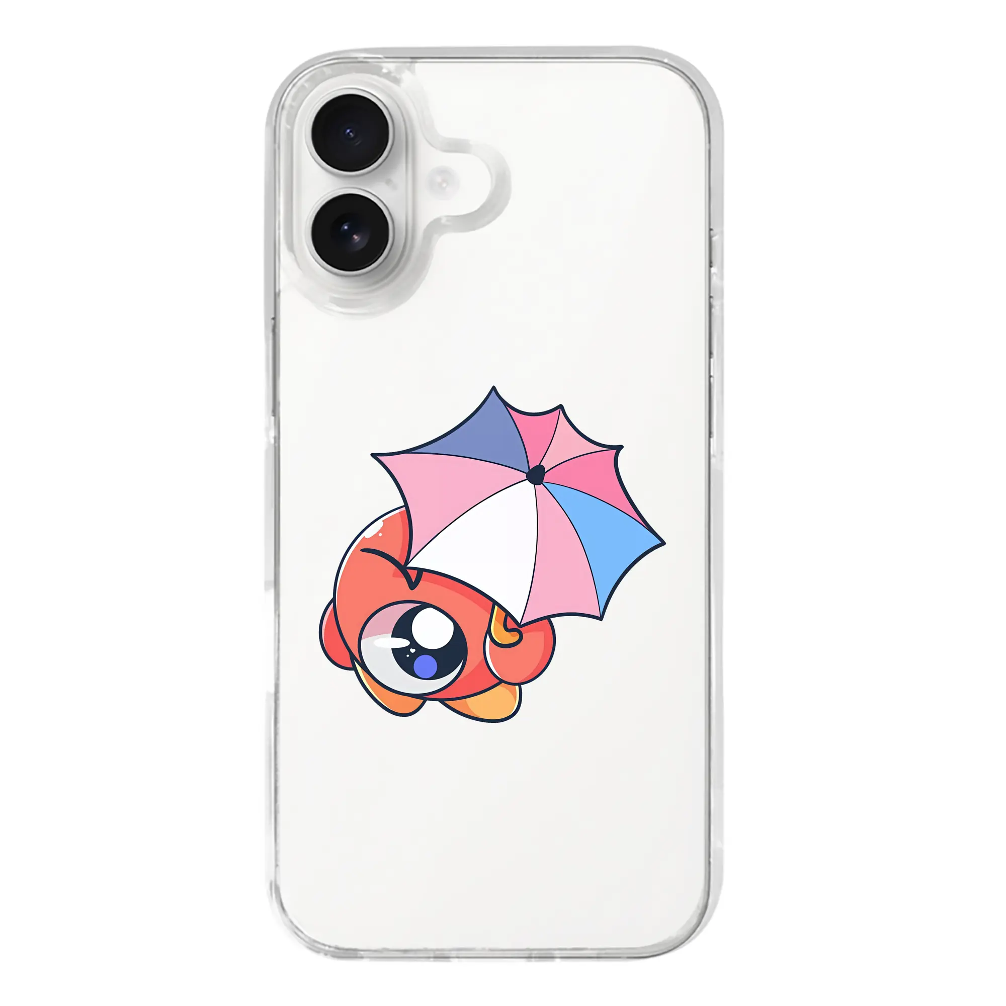 星のカービィ グッズ ワドルドゥ - iPhone 17シリーズ 透明スマホケース – 薄型・耐衝撃・精密フィット保護カバー